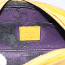 LOUIS VUITTON Epi Dauphine PM Pouch Yellow M48449 LV Auth 185864-8