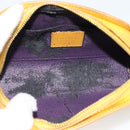 LOUIS VUITTON Epi Dauphine PM Pouch Yellow M48449 LV Auth 185864-10