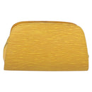 LOUIS VUITTON Epi Dauphine PM Pouch Yellow M48449 LV Auth 185864-2