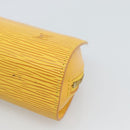 LOUIS VUITTON Epi Dauphine PM Pouch Yellow M48449 LV Auth 185864-7