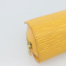 LOUIS VUITTON Epi Dauphine PM Pouch Yellow M48449 LV Auth 185864-14