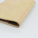 LOUIS VUITTON Monogram Vernis Agenda PM Planner Cover Beige R21001 Auth 185865-15