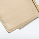 LOUIS VUITTON Monogram Vernis Agenda PM Planner Cover Beige R21001 Auth 185865-9