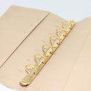 LOUIS VUITTON Monogram Vernis Agenda PM Planner Cover Beige R21001 Auth 185865-10