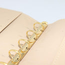 LOUIS VUITTON Monogram Vernis Agenda PM Planner Cover Beige R21001 Auth 185865-19