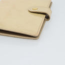 LOUIS VUITTON Monogram Vernis Agenda PM Planner Cover Beige R21001 Auth 185865-7