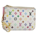 LOUIS VUITTON Monogram Multicolor Pochette Cles NM Purse M93734 LV Auth 185867A-1