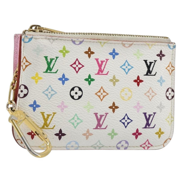 LOUIS VUITTON Monogram Multicolor Pochette Cles NM Purse M93734 LV Auth 185867A