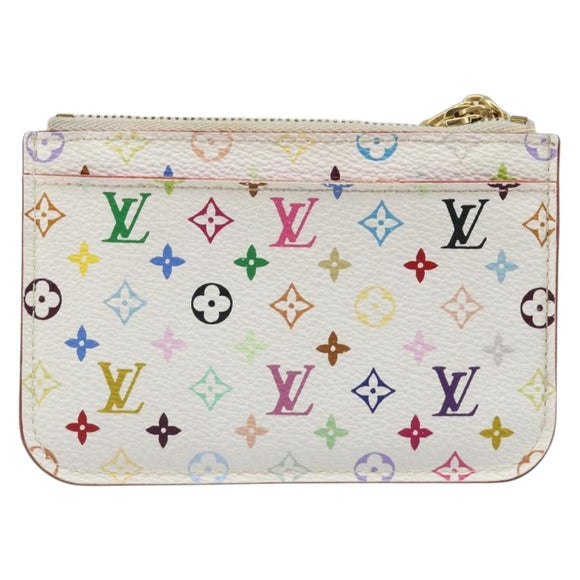 LOUIS VUITTON Monogram Multicolor Pochette Cles NM Purse M93734 LV Auth 185867A