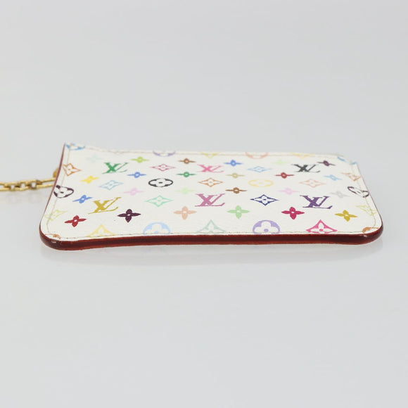 LOUIS VUITTON Monogram Multicolor Pochette Cles NM Purse M93734 LV Auth 185867A