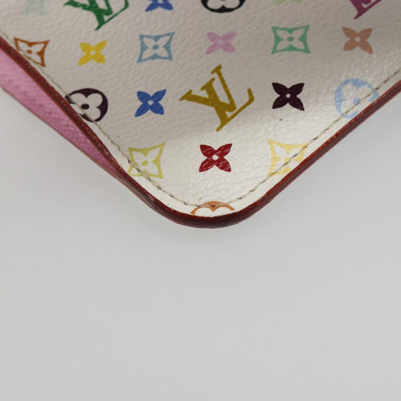 LOUIS VUITTON Monogram Multicolor Pochette Cles NM Purse M93734 LV Auth 185867A