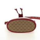GUCCI GUCCI × Doraemon Micro GG Supreme Bag PVC Beige Gold 647801 Auth 185900M-12