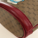 GUCCI GUCCI × Doraemon Micro GG Supreme Bag PVC Beige Gold 647801 Auth 185900M-14