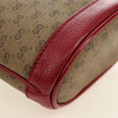 GUCCI GUCCI × Doraemon Micro GG Supreme Bag PVC Beige Gold 647801 Auth 185900M-15