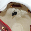 GUCCI GUCCI × Doraemon Micro GG Supreme Bag PVC Beige Gold 647801 Auth 185900M-23