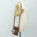 GUCCI GUCCI × Doraemon Micro GG Supreme Bag PVC Beige Gold 647801 Auth 185900M-25