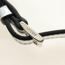 PRADA Hand Bag Patent Leather 2way Silver Auth 185901M-17