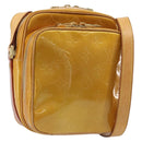 LOUIS VUITTON Monogram Vernis Wooster Shoulder Bag Beige LV Auth 185903-1