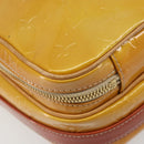 LOUIS VUITTON Monogram Vernis Wooster Shoulder Bag Beige LV Auth 185903-15