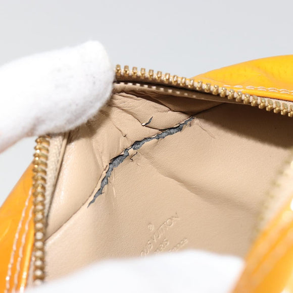 LOUIS VUITTON Monogram Vernis Wooster Shoulder Bag Beige LV Auth 185903