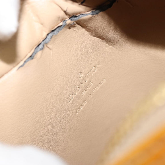 LOUIS VUITTON Monogram Vernis Wooster Shoulder Bag Beige LV Auth 185903