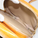 LOUIS VUITTON Monogram Vernis Wooster Shoulder Bag Beige LV Auth 185903-12