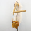 LOUIS VUITTON Monogram Vernis Wooster Shoulder Bag Beige LV Auth 185903-22