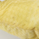 BOTTEGA VENETA INTRECCIATO Tote Bag Nylon Yellow Auth 185904A-8
