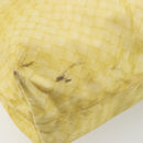 BOTTEGA VENETA INTRECCIATO Tote Bag Nylon Yellow Auth 185904A-9