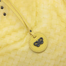 BOTTEGA VENETA INTRECCIATO Tote Bag Nylon Yellow Auth 185904A-19