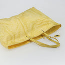 BOTTEGA VENETA INTRECCIATO Tote Bag Nylon Yellow Auth 185904A-6