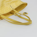 BOTTEGA VENETA INTRECCIATO Tote Bag Nylon Yellow Auth 185904A-7