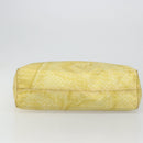 BOTTEGA VENETA INTRECCIATO Tote Bag Nylon Yellow Auth 185904A-5