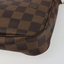 LOUIS VUITTON Damier Ebene Pochette Accessoires Pouch N41206 LV Auth 185906A-15