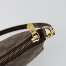 LOUIS VUITTON Damier Ebene Pochette Accessoires Pouch N41206 LV Auth 185906A-10