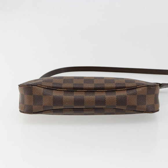 LOUIS VUITTON Damier Ebene Pochette Accessoires Pouch N41206 LV Auth 185906A