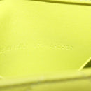 Christian Dior Cannage Miss Caro Chain Pouch Lamb Skin Green Gold Auth 185907SM-23