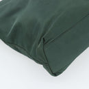 PRADA Tote Bag Nylon Green Silver Auth 185912A-16