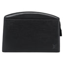 LOUIS VUITTON Epi Trousse Crete Pouch Black M48402 LV Auth 185918-13
