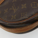 LOUIS VUITTON Monogram Jeune Fille MM Shoulder Bag M51226 LV Auth 185920-18