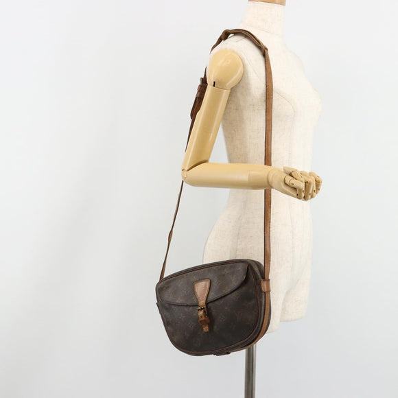 LOUIS VUITTON Monogram Jeune Fille MM Shoulder Bag M51226 LV Auth 185920
