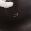 CELINE C Sulky Horse Carriage Shoulder Bag Canvas Beige Gold Auth 185927A-16