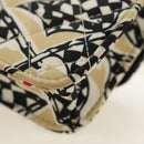 CHANEL ChainShoulderPouch Mini Matelasse 13 Bag Satin Beige Gold CC Auth 185928M-13