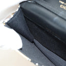 CHANEL ChainShoulderPouch Mini Matelasse 13 Bag Satin Beige Gold CC Auth 185928M-19