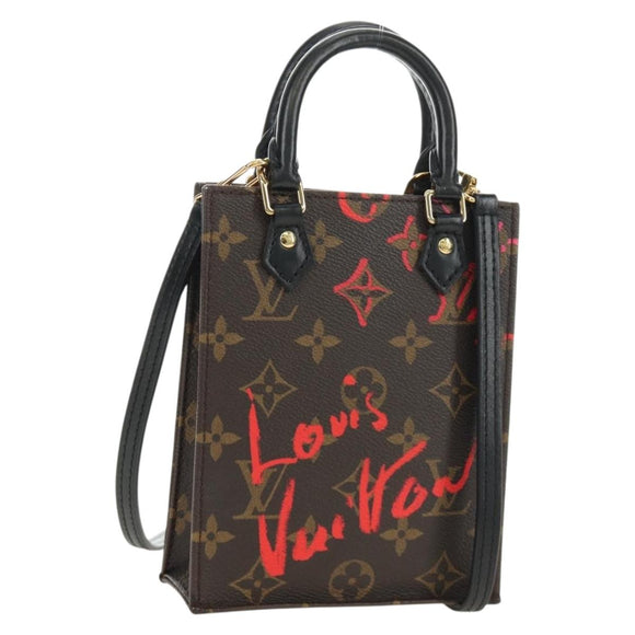 LOUIS VUITTON Monogram Fall in Love Petit Sac Plat Bag 2way M80839 Auth 185929SM