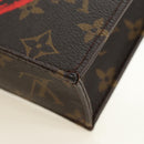 LOUIS VUITTON Monogram Fall in Love Petit Sac Plat Bag 2way M80839 Auth 185929SM-18