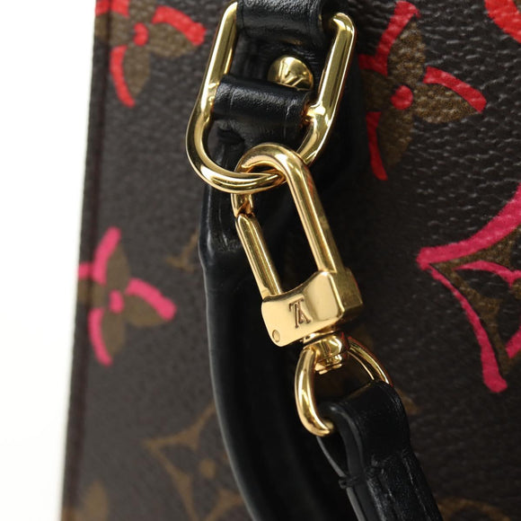 LOUIS VUITTON Monogram Fall in Love Petit Sac Plat Bag 2way M80839 Auth 185929SM