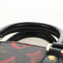 LOUIS VUITTON Monogram Fall in Love Petit Sac Plat Bag 2way M80839 Auth 185929SM-14