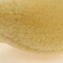 BOTTEGAVENETA Hand Pouch Fur Yellow Gold Auth 185930SM-16