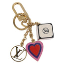 LOUIS VUITTON Metal Porte Cles Game On Key Holder White MP2913 LV Auth 185933M-1